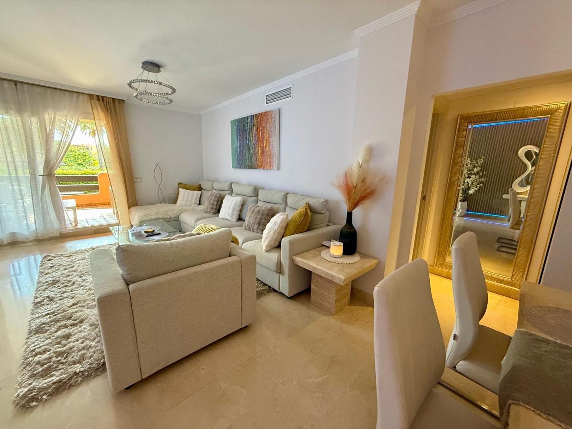 Casares Beach Golf Apartment With Private Garden Direct Pool Access Dış mekan fotoğraf