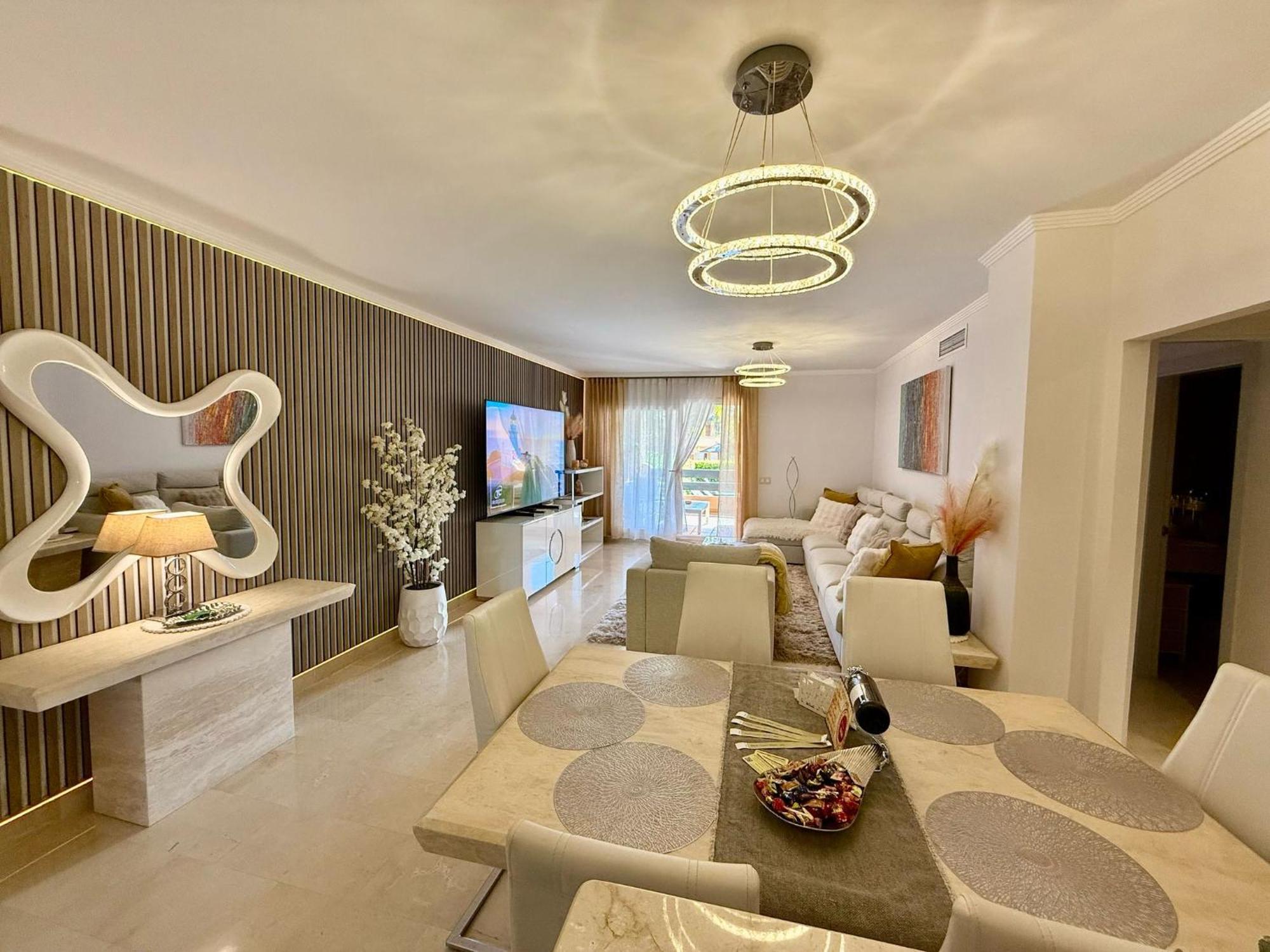 Casares Beach Golf Apartment With Private Garden Direct Pool Access Dış mekan fotoğraf